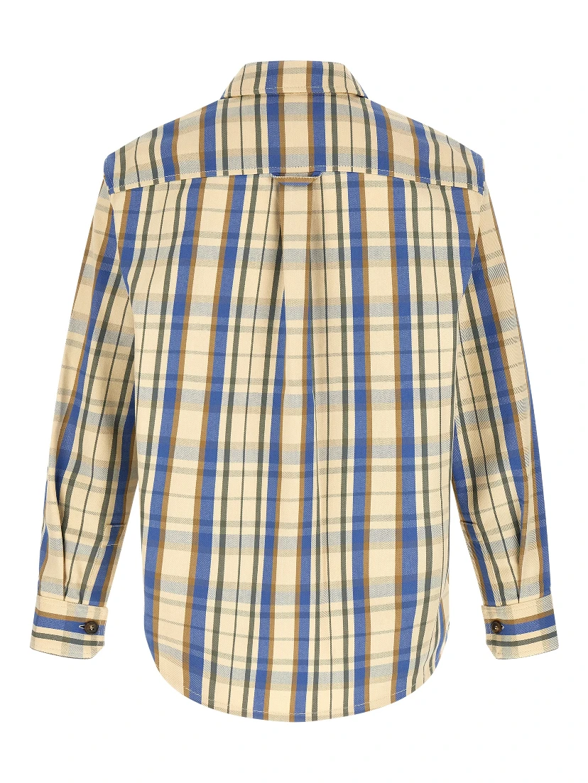 Bicolor Cotton Blouse