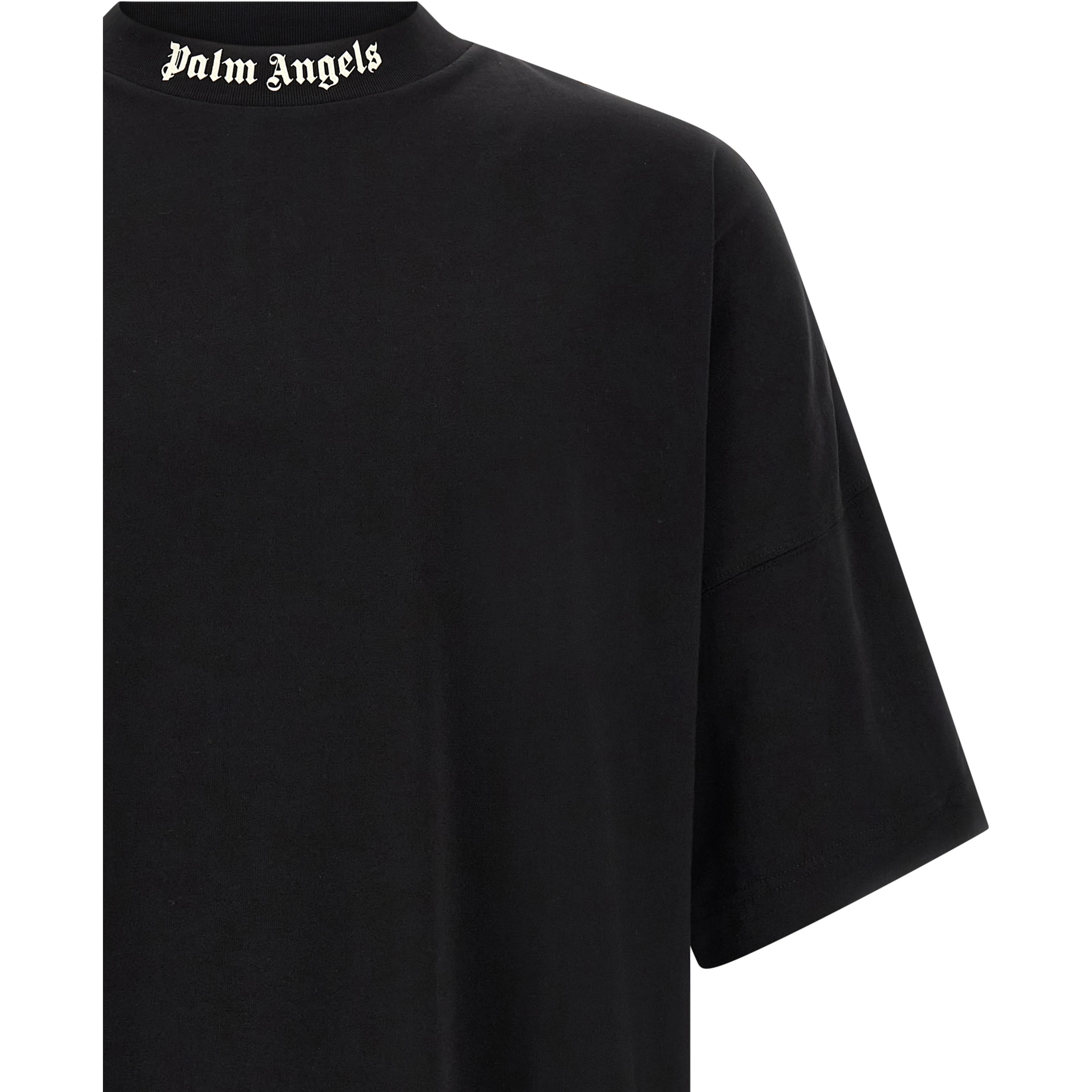 Black Cotton T-Shirt