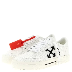 Bicolor Cotton Low Top Sneakers