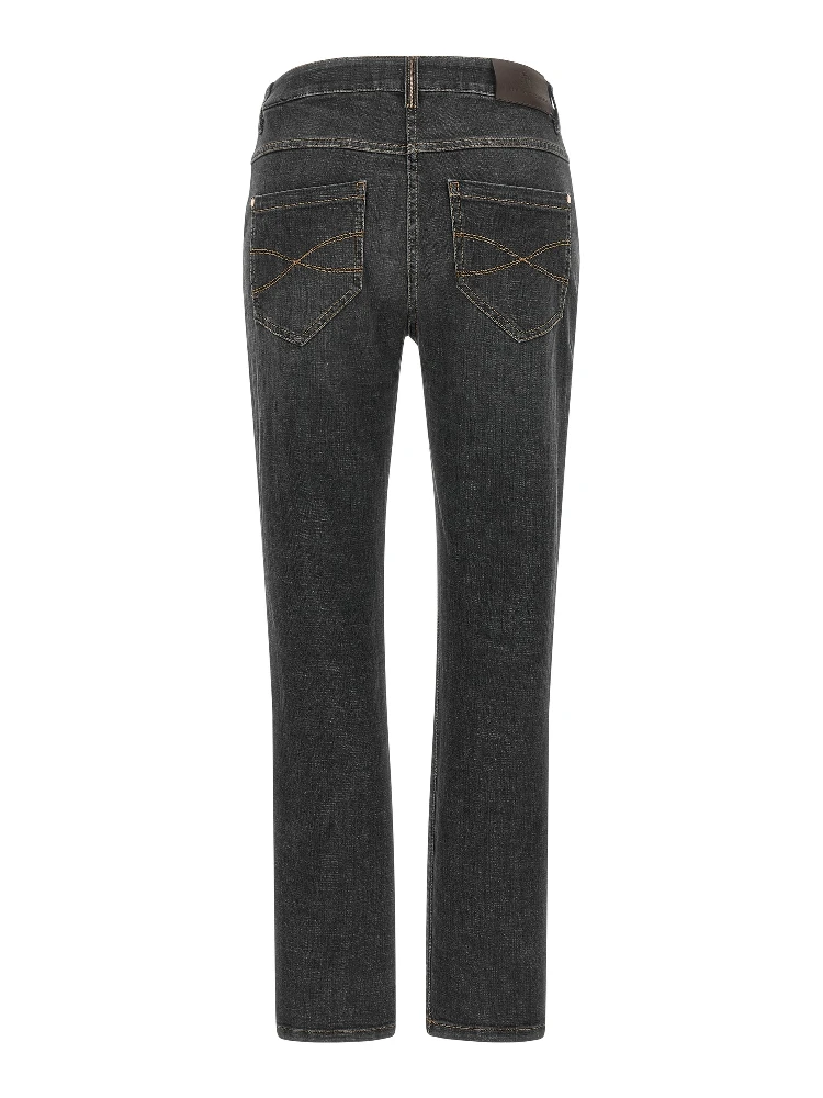 Gray Cotton Slim Fit Jeans alternative