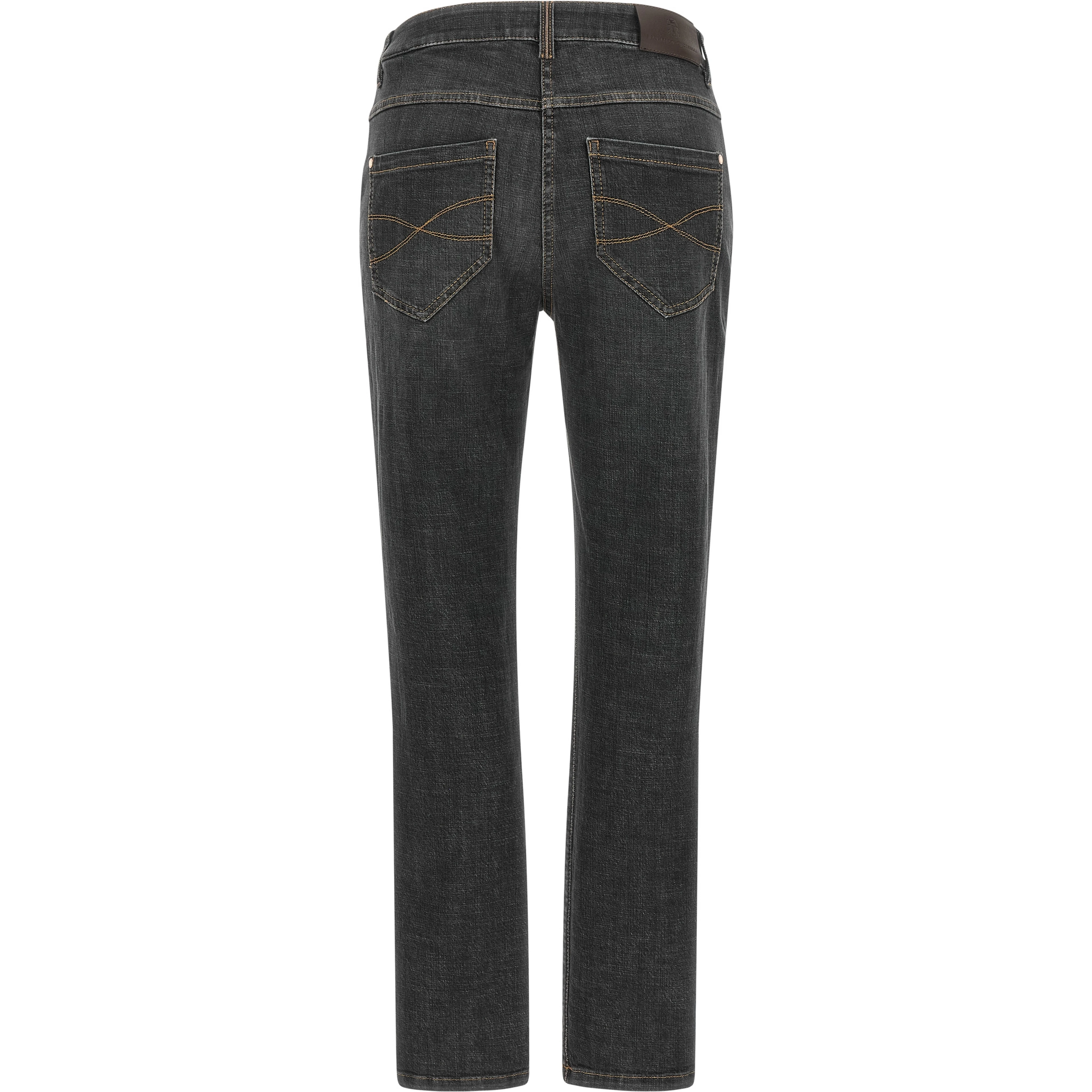 Gray Cotton Slim Fit Jeans
