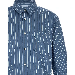 Blue Cotton Blouse