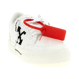 Bicolor Cotton Low Top Sneakers