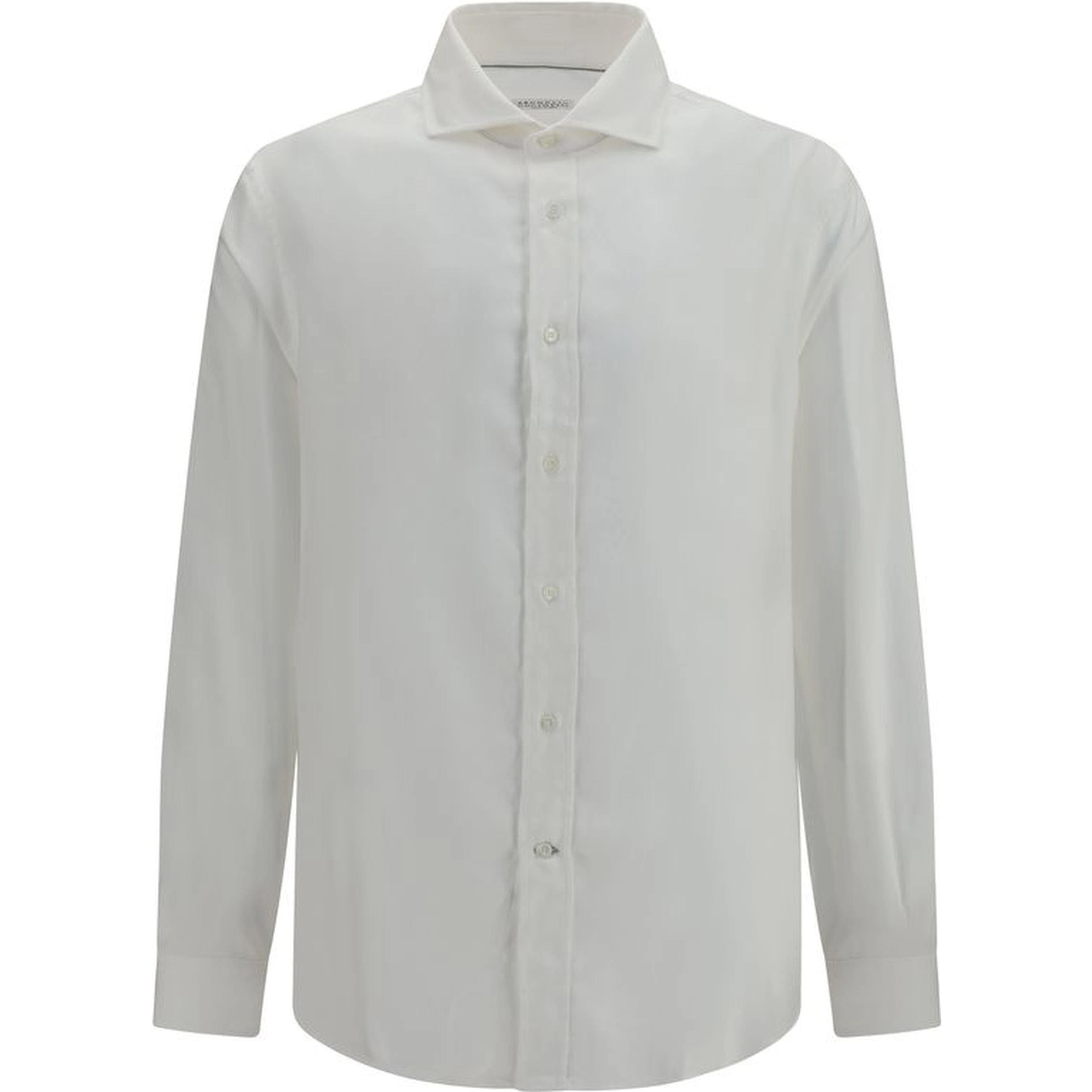 White Cotton Dress Shirt