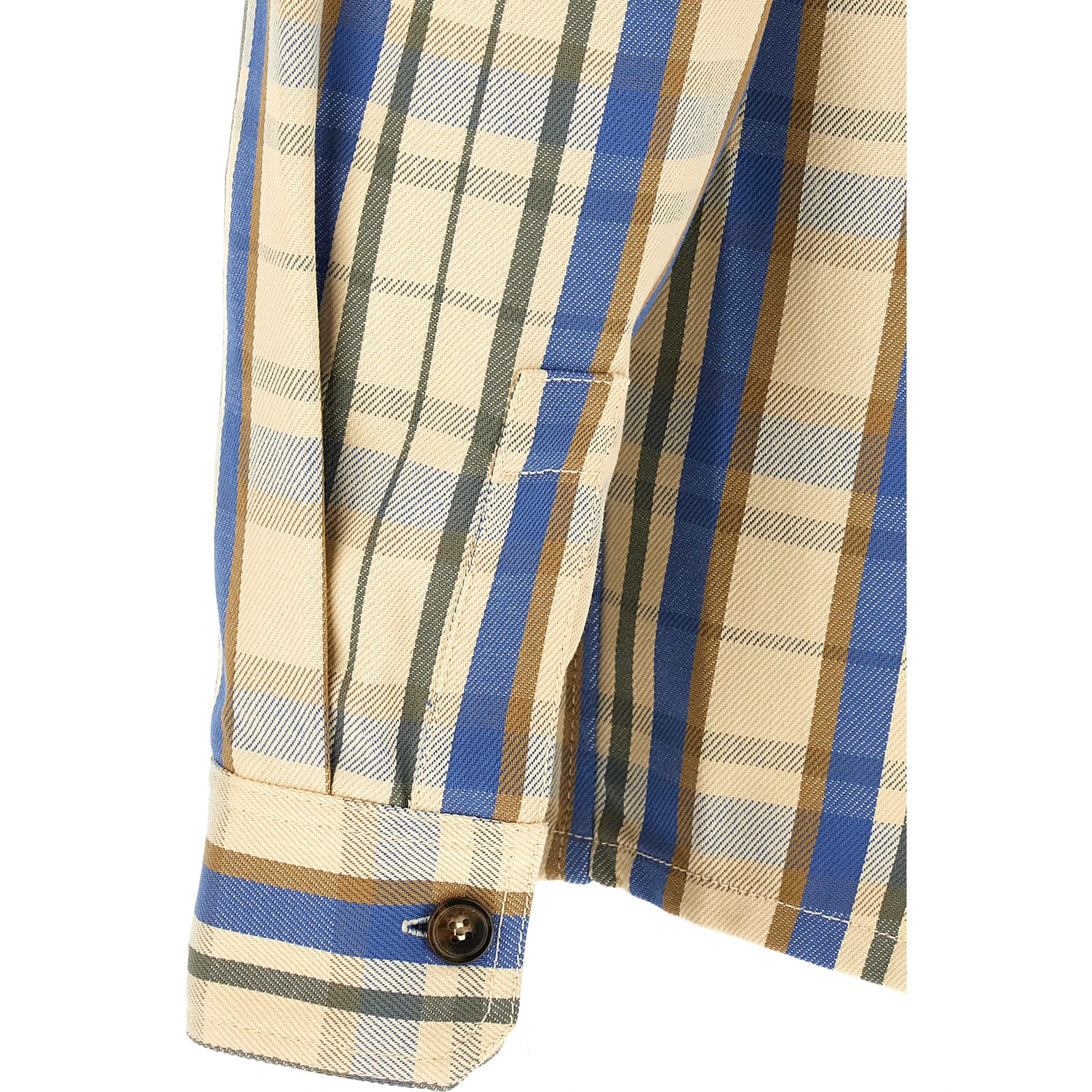 Bicolor Cotton Blouse