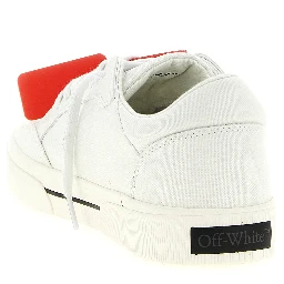 Bicolor Cotton Low Top Sneakers