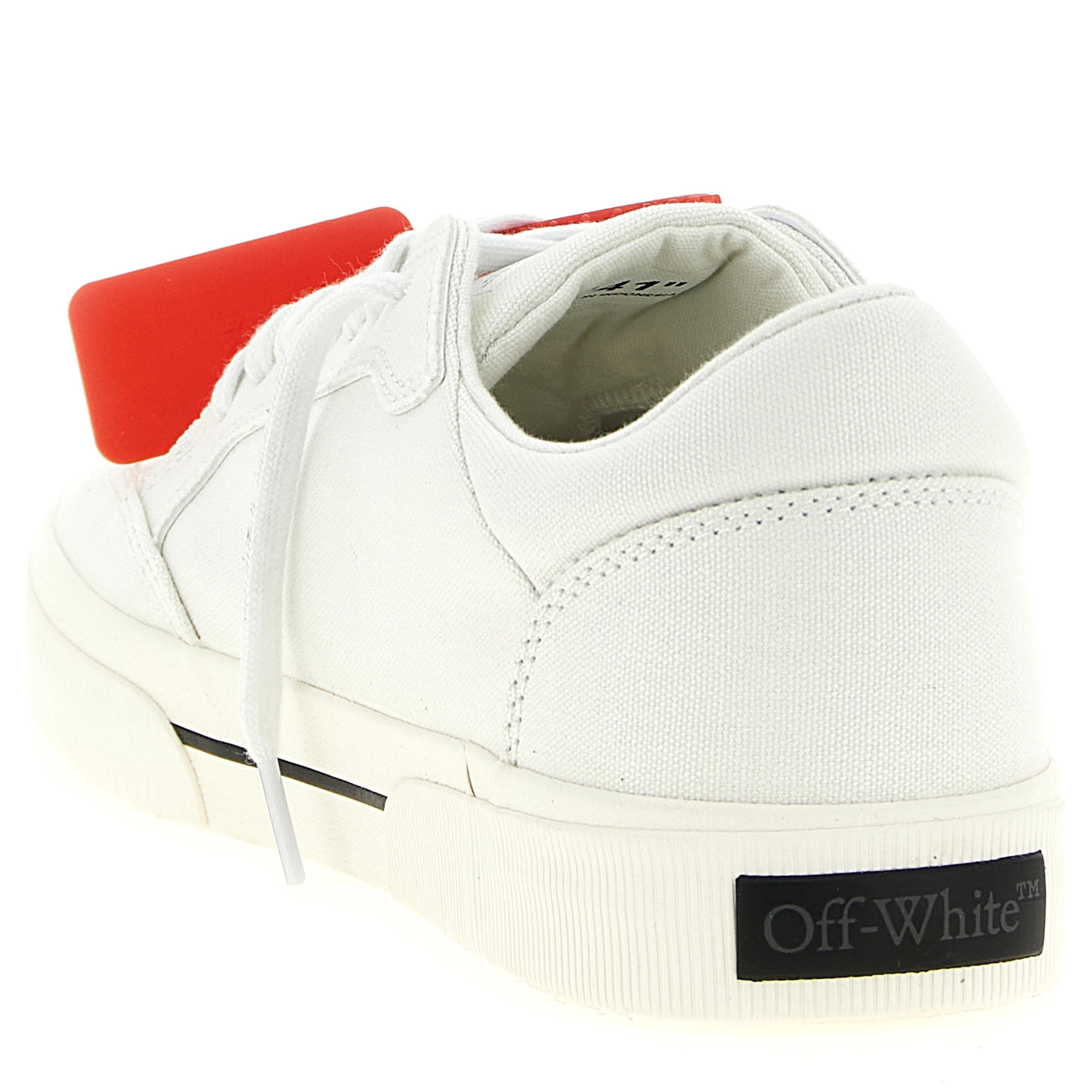 Bicolor Cotton Low Top Sneakers