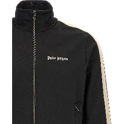 Black Polyester Sweatshirt