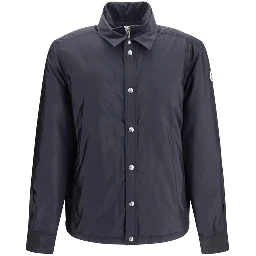 Blue Polyamide Shell Jacket