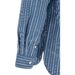 Blue Cotton Blouse