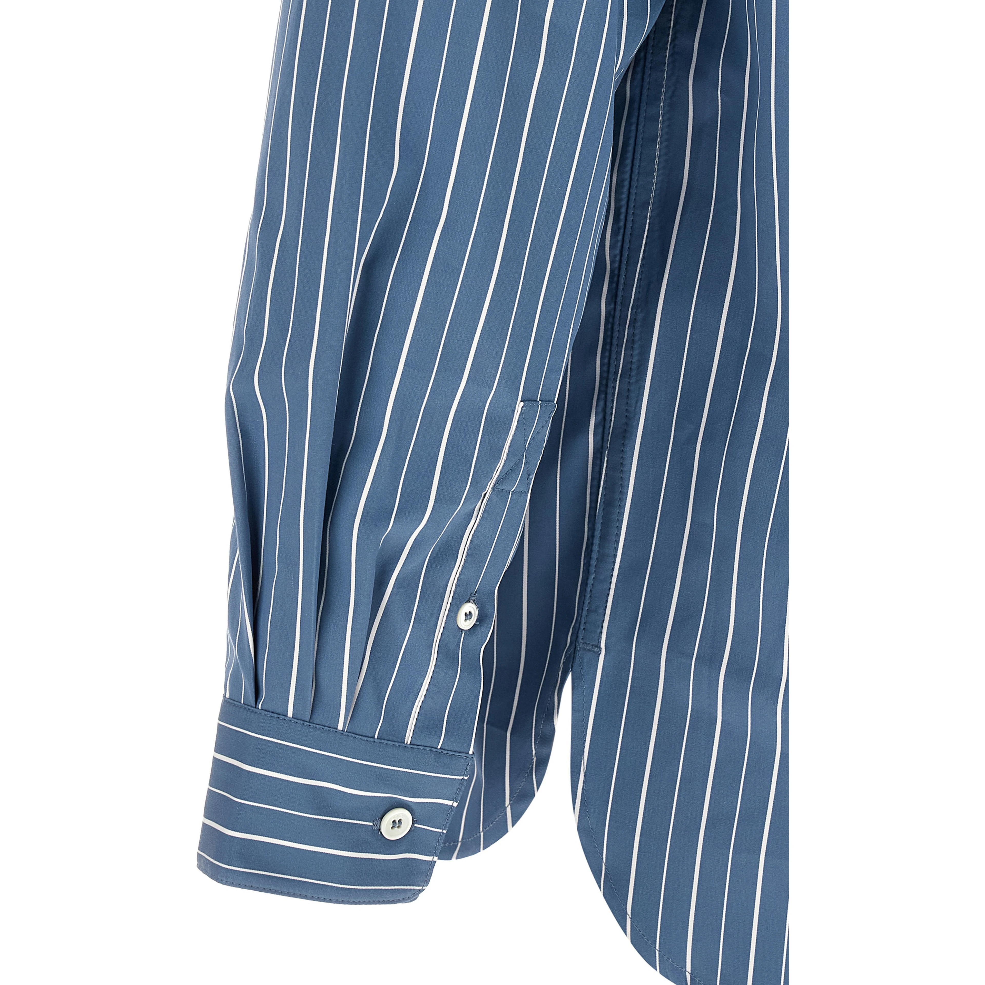 Blue Cotton Blouse