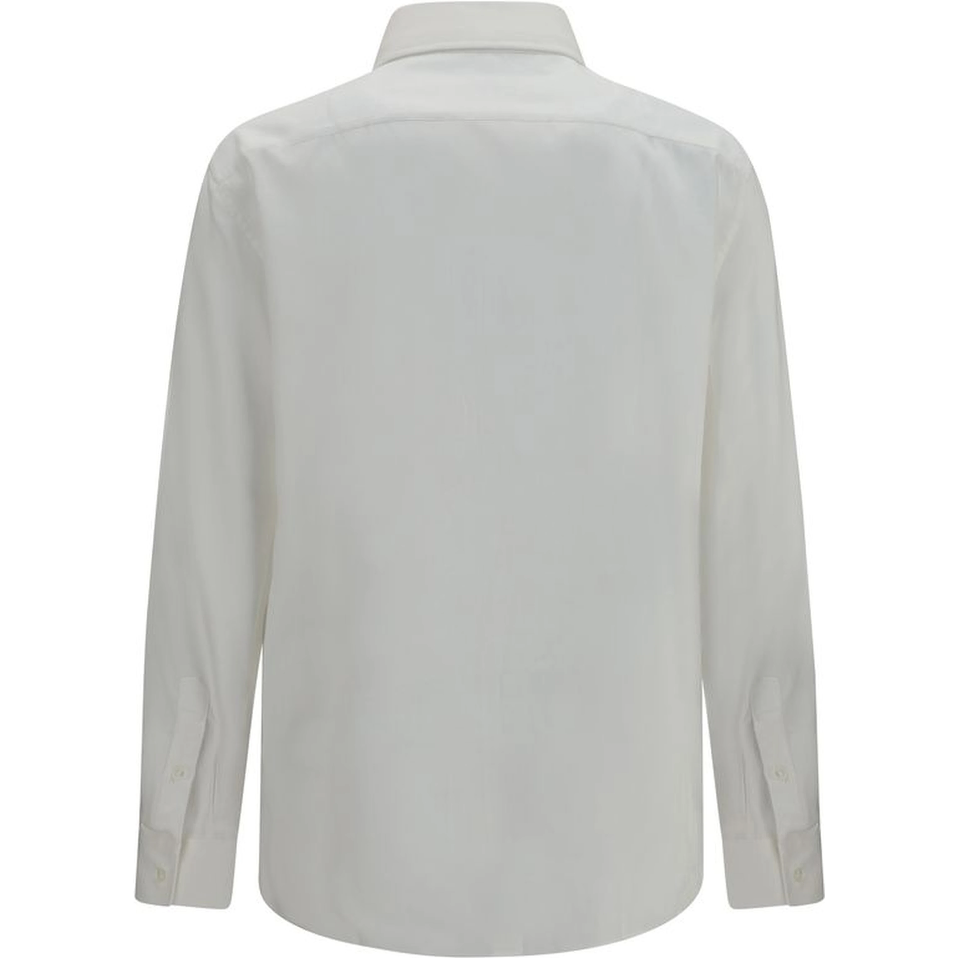 White Cotton Dress Shirt