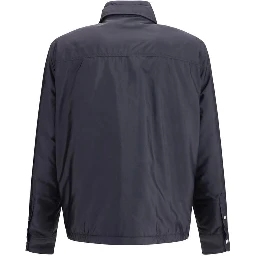 Blue Polyamide Shell Jacket