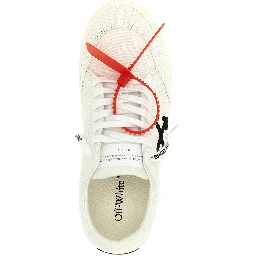Bicolor Cotton Low Top Sneakers
