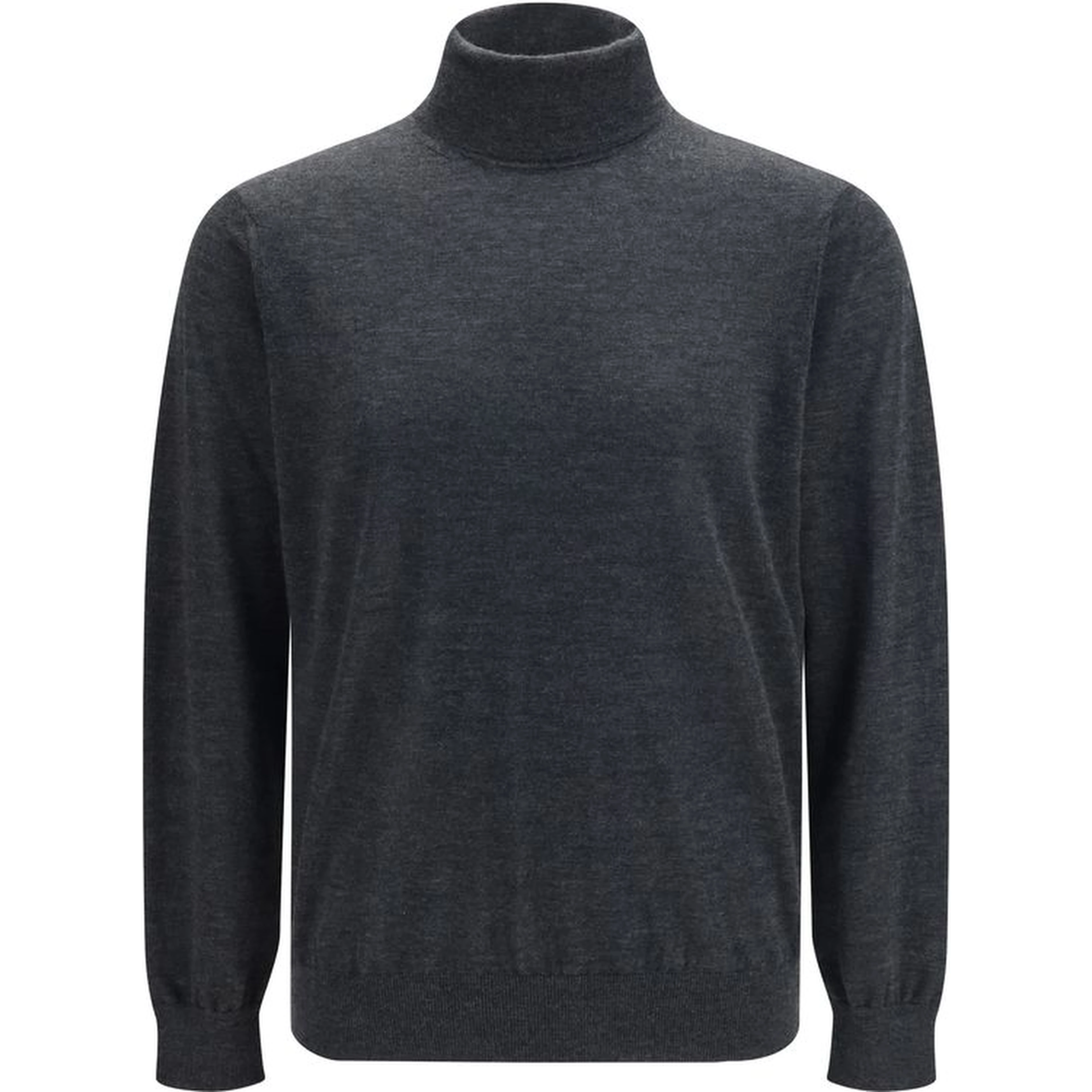 Gray Cashmere Turtleneck