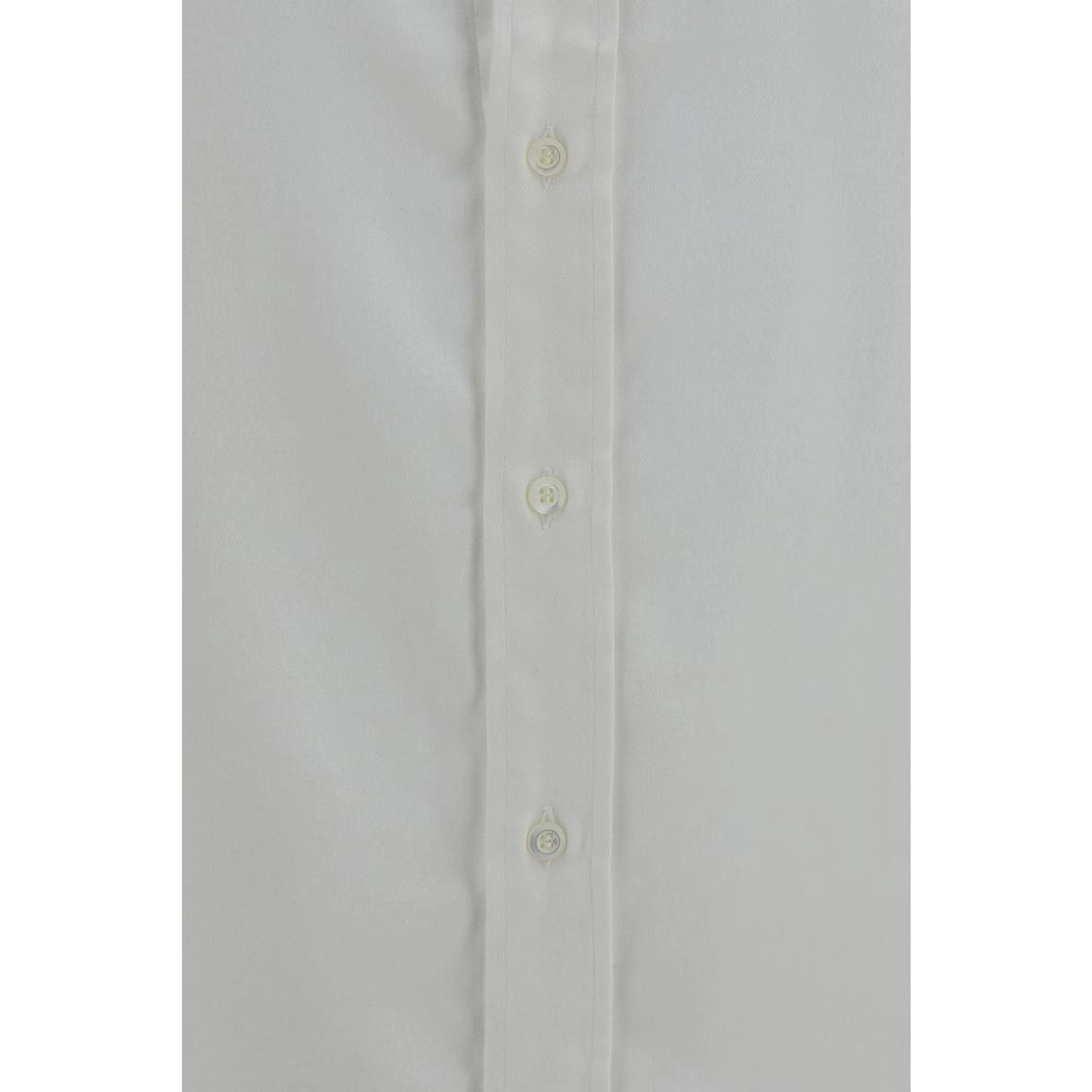 White Cotton Dress Shirt