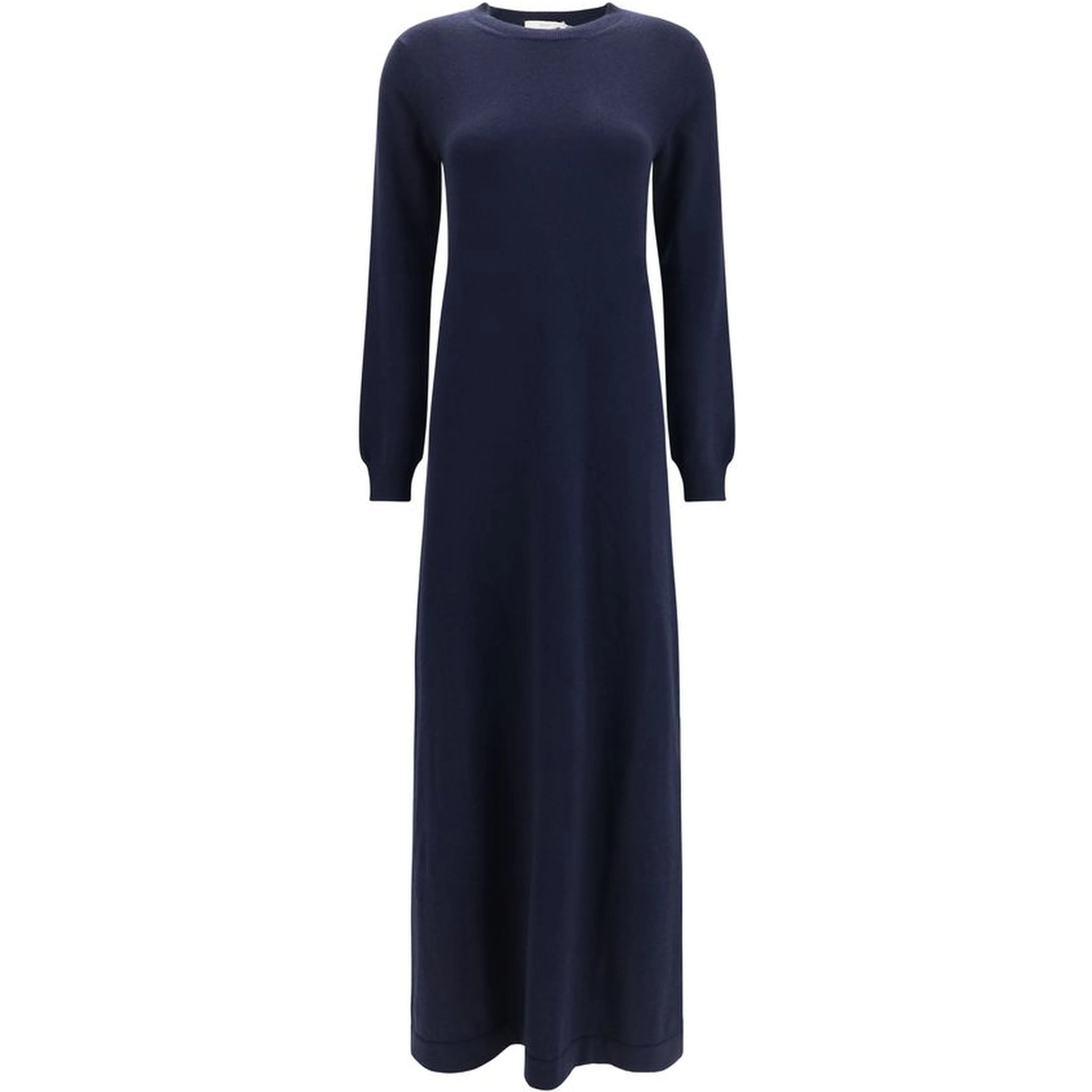 Blue Cashmere Casual Dress
