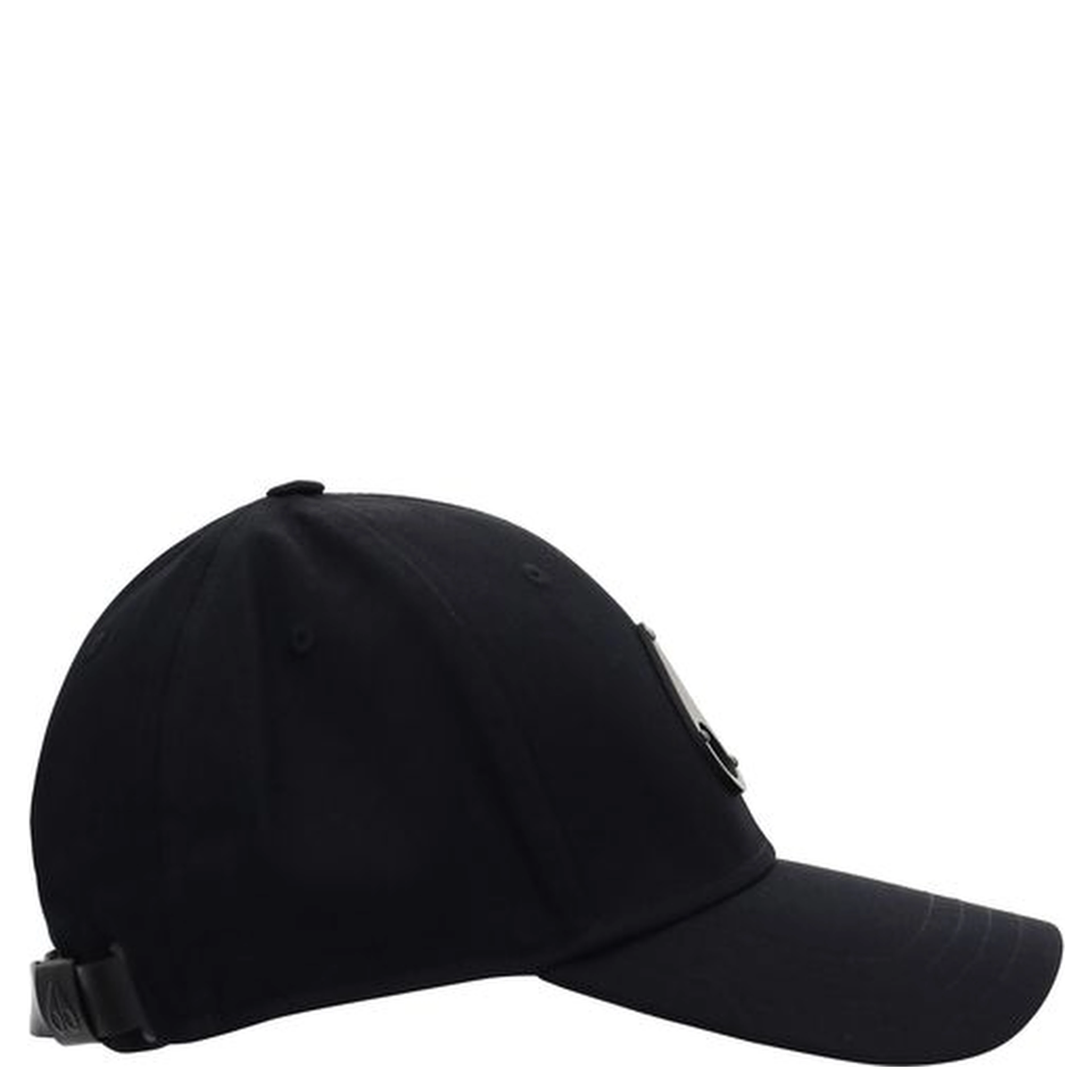 Black Cotton Cap (Baseball Hat)