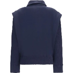 Blue Wool Oves Aries Bomber