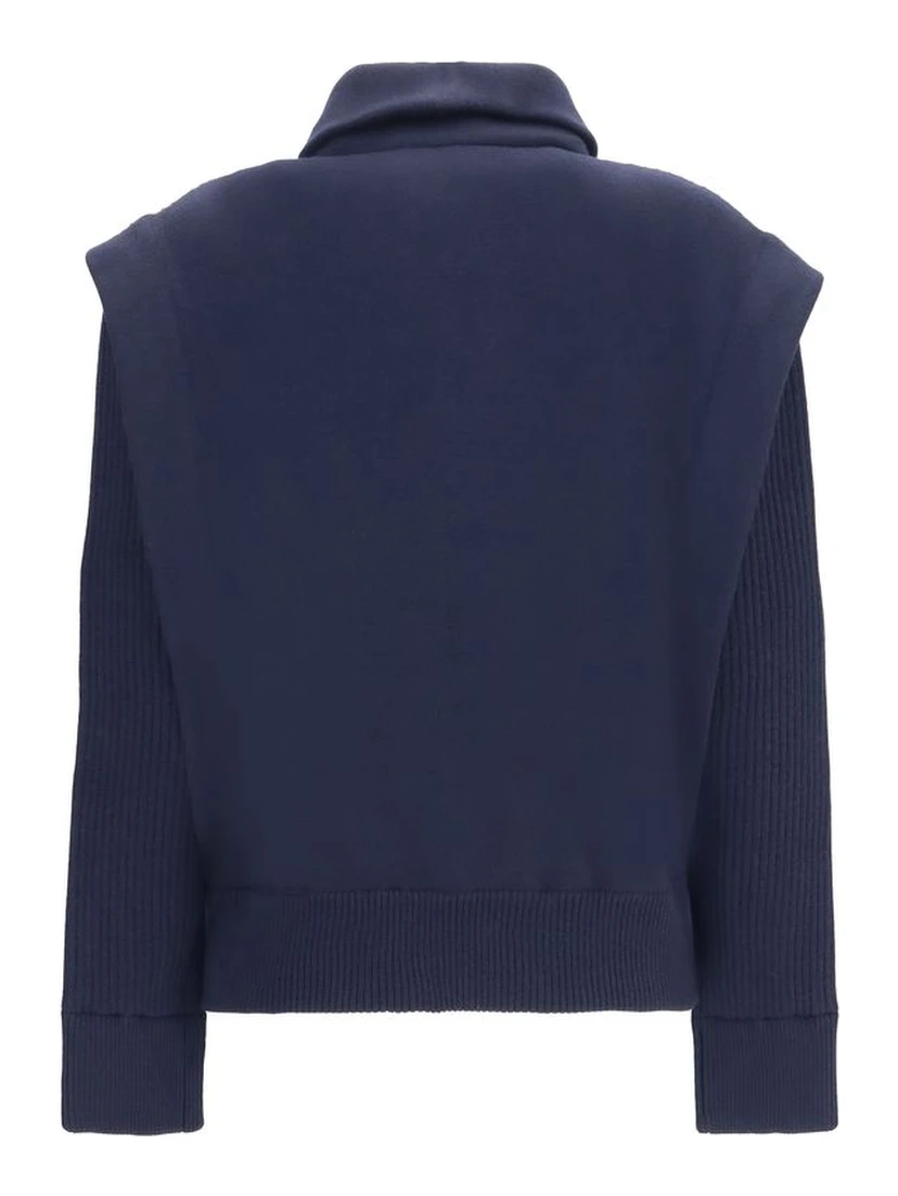 Blue Wool Oves Aries Bomber