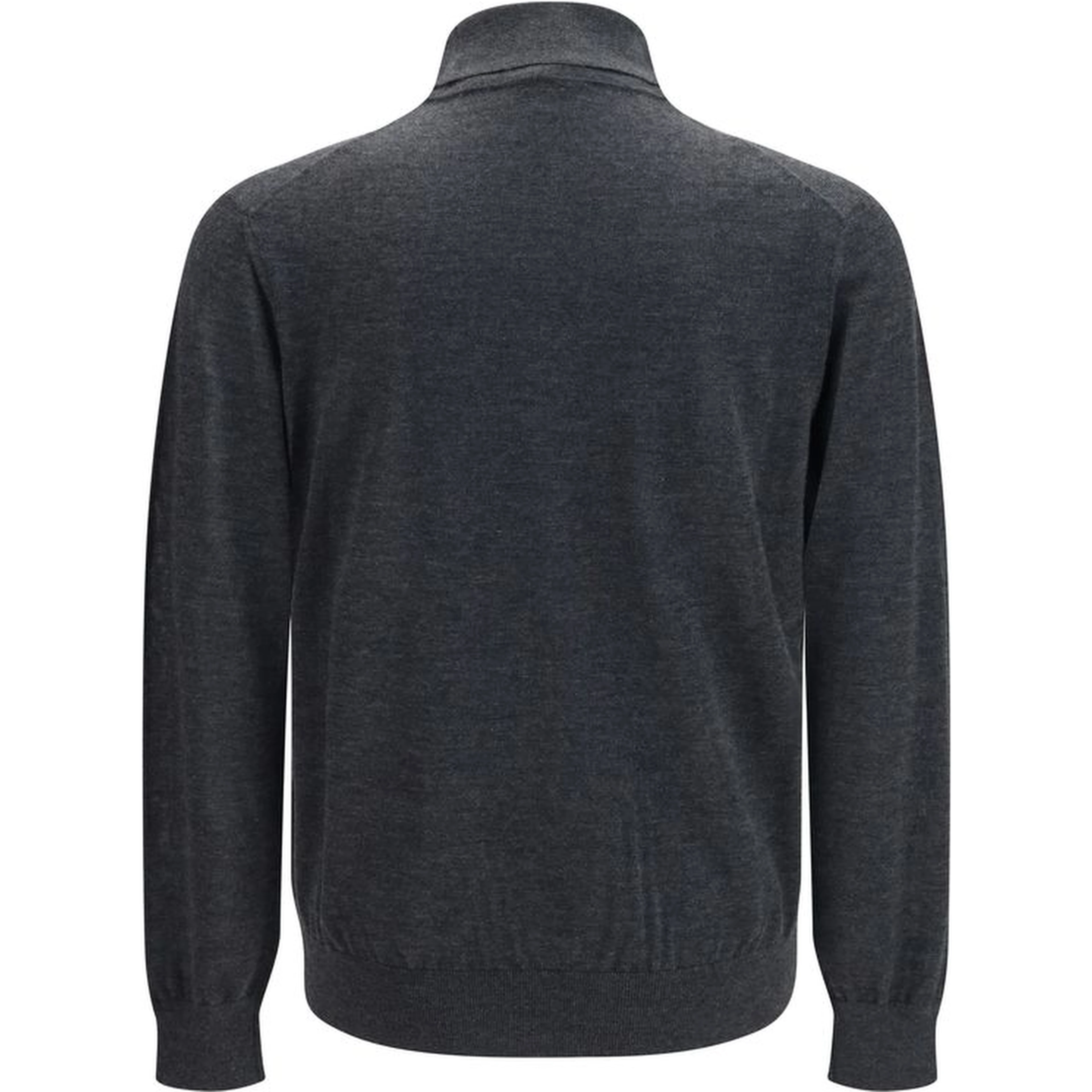 Gray Cashmere Turtleneck