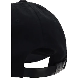 Black Cotton Cap (Baseball Hat)