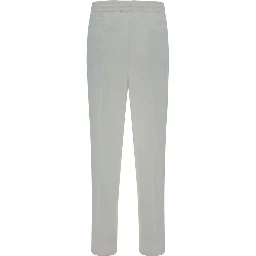 White Linen Casual Pants