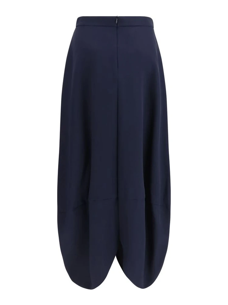 Blue Silk Long Skirt alternative