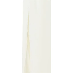 White Viscose Long Skirt