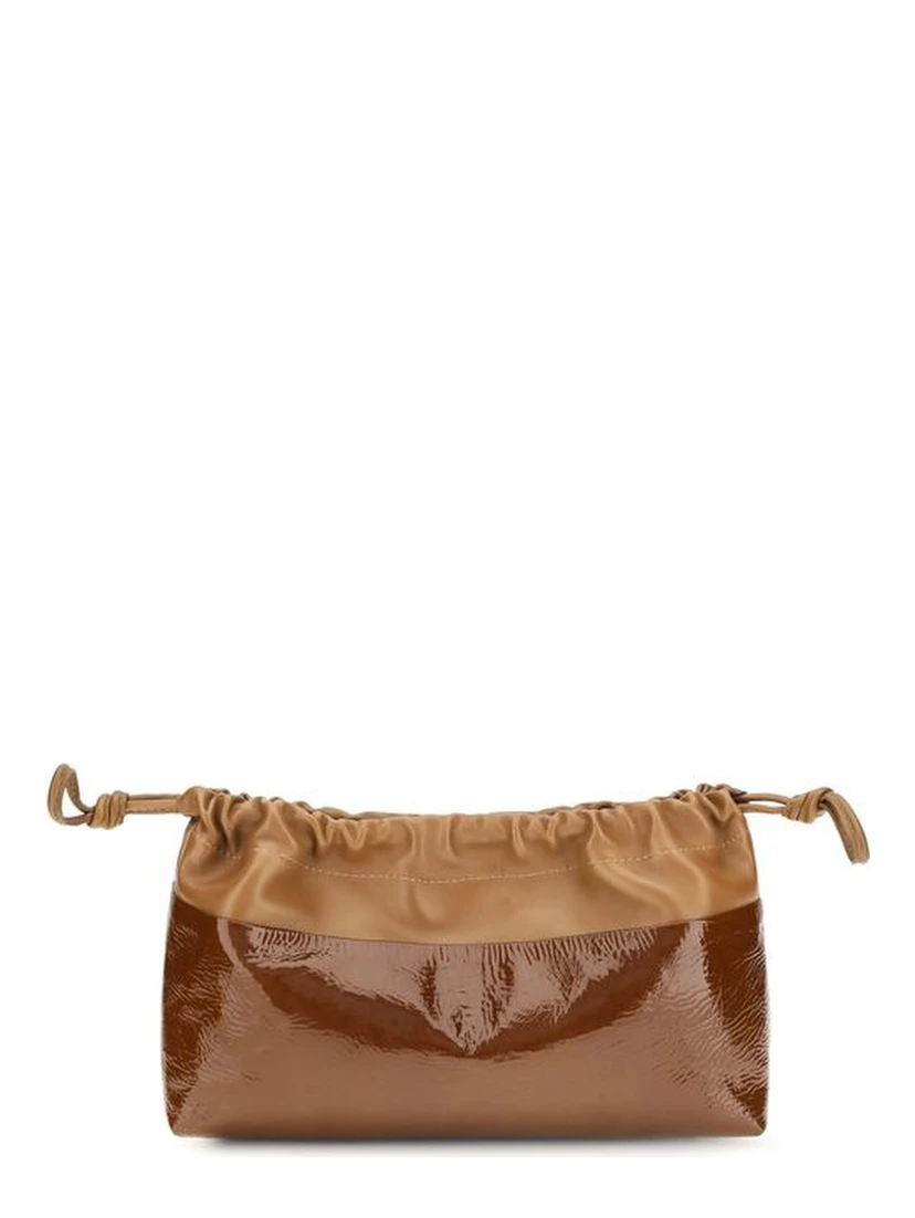 Bicolor Calf Leather Bos Taurus Shoulder Bag