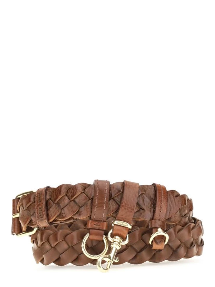Brown Calf Leather Bos Taurus Regular Belt