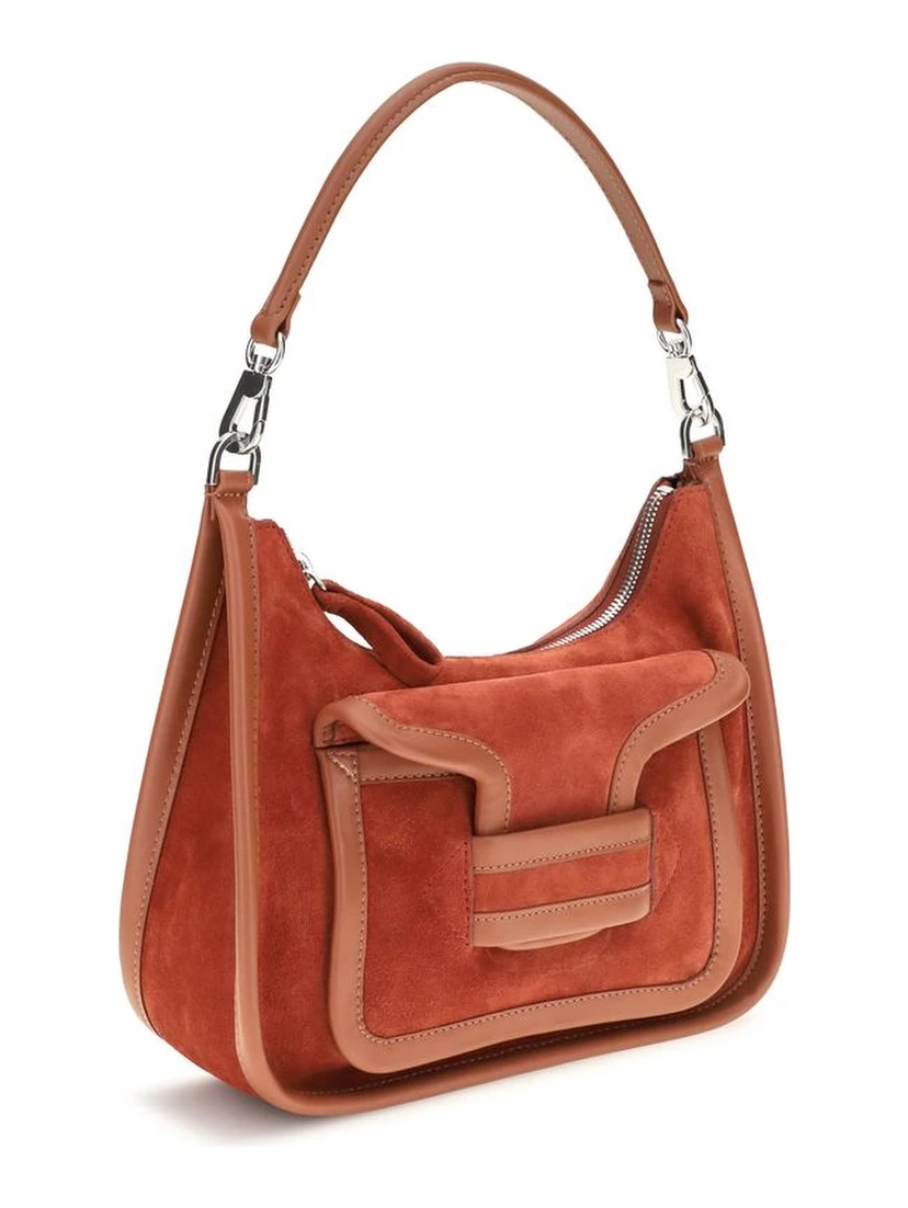 Brown Calf Leather Bos Taurus Shoulder Bag