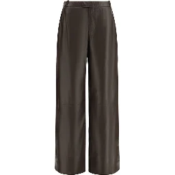 Brown Leather Pants