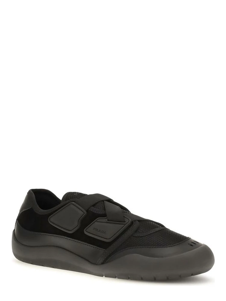 Black Nylon Low Top Sneakers alternative