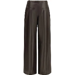 Brown Leather Pants