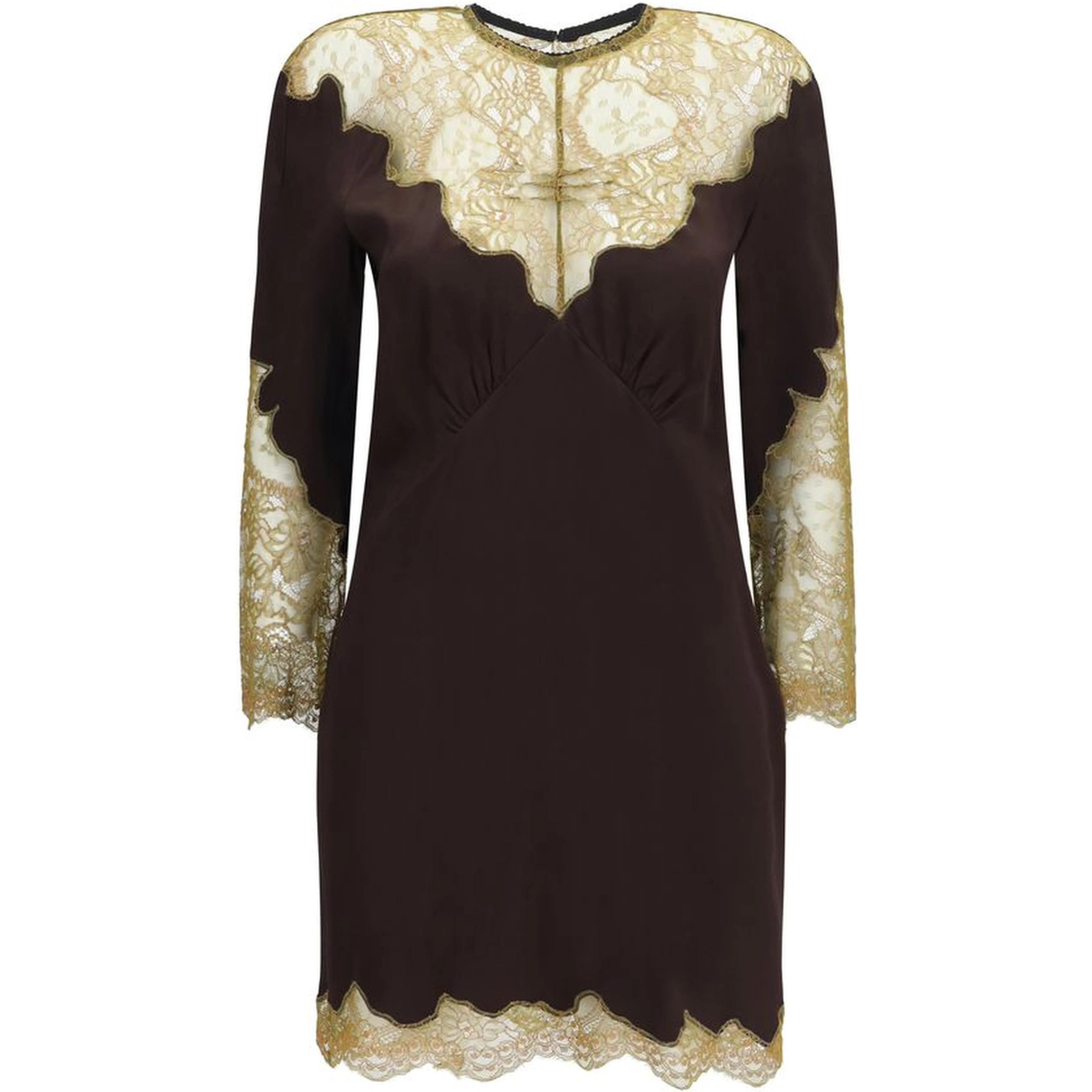 Multicolor Acetate Casual Dress