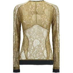 Bicolor Polyamide Blouse