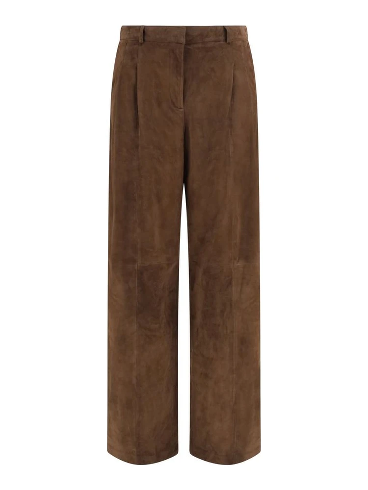 Brown Leather Pants