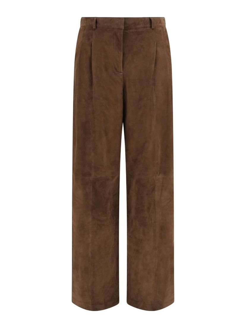 Brown Leather Pants