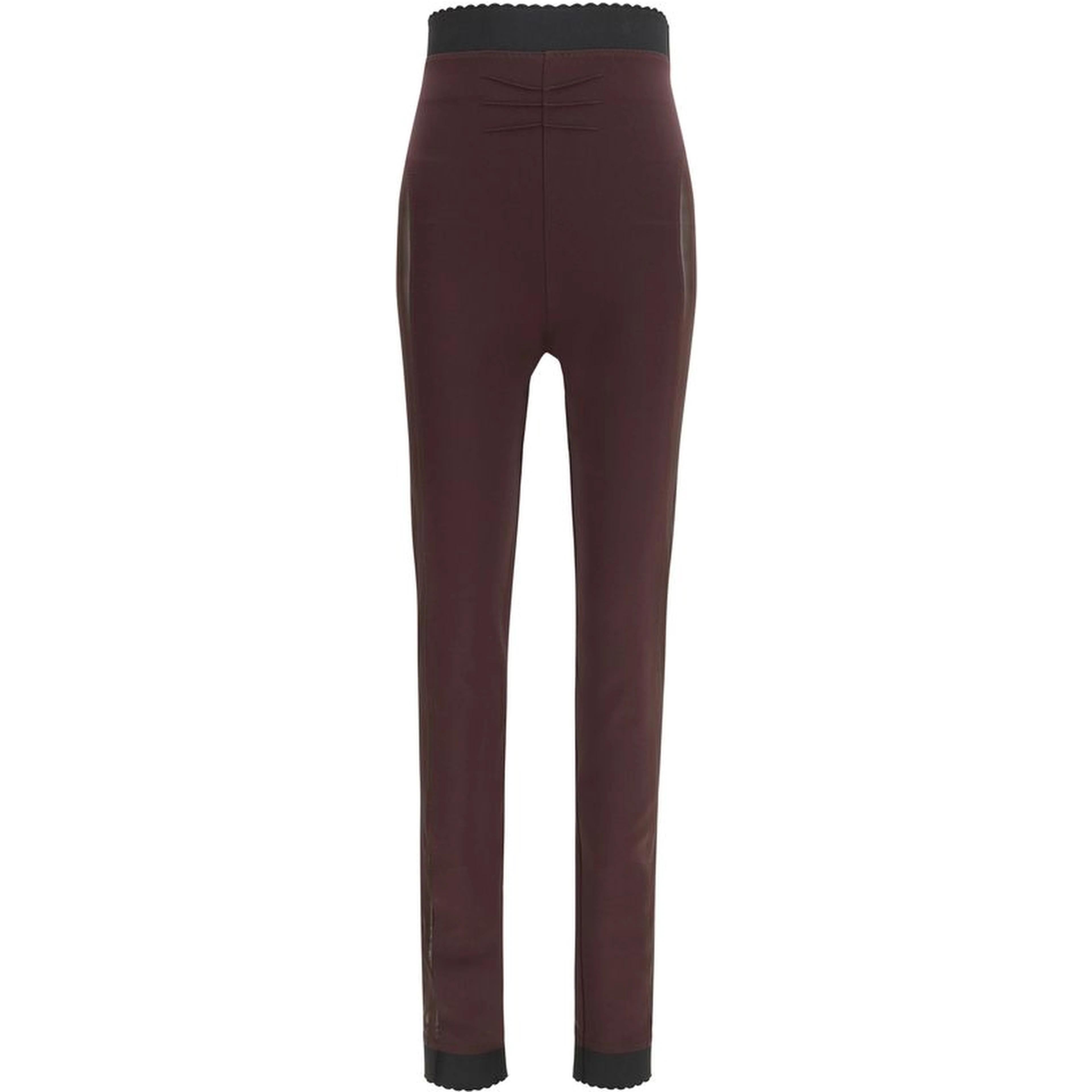 Purple Viscose Leggings