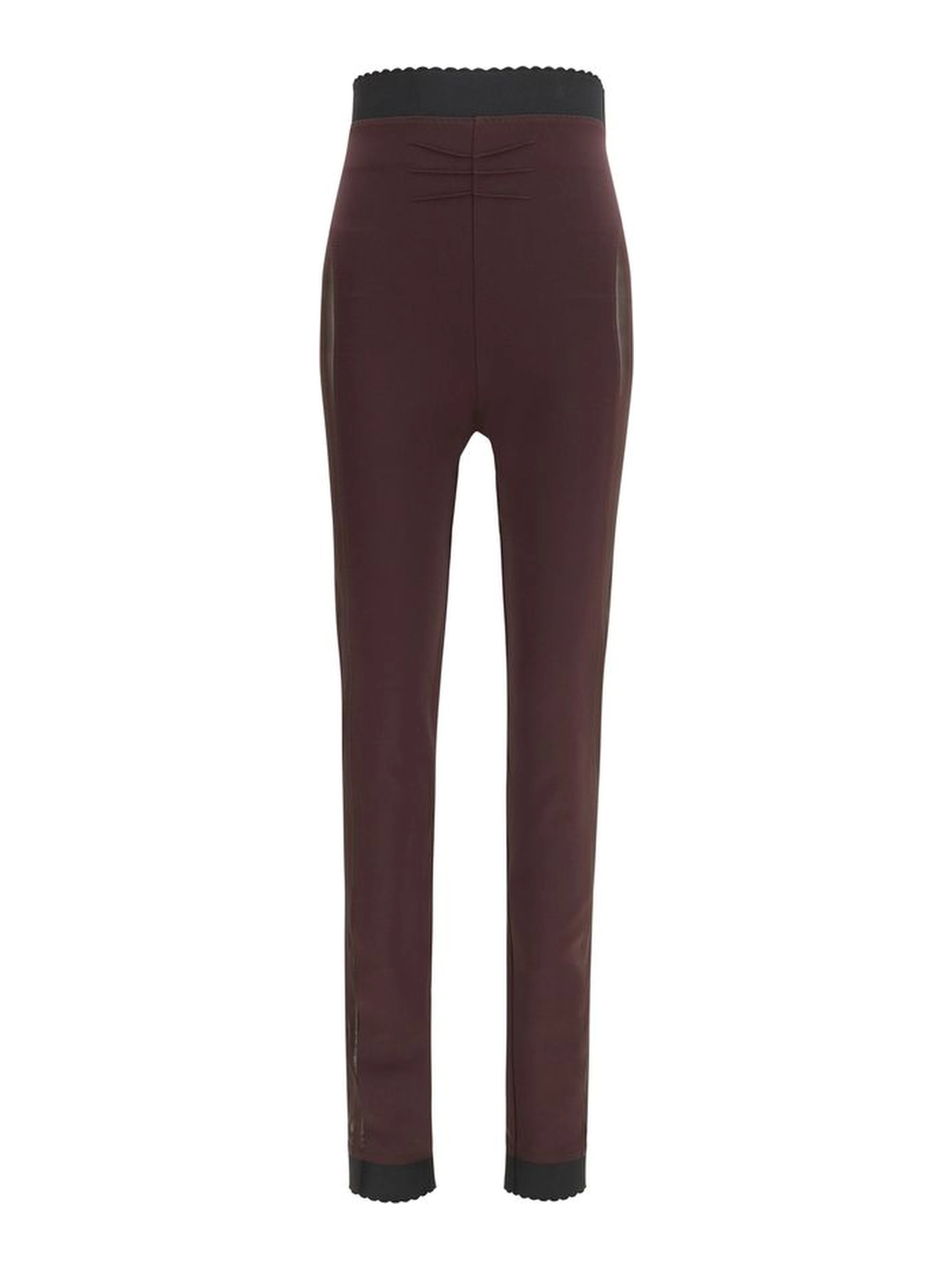 Purple Viscose Leggings