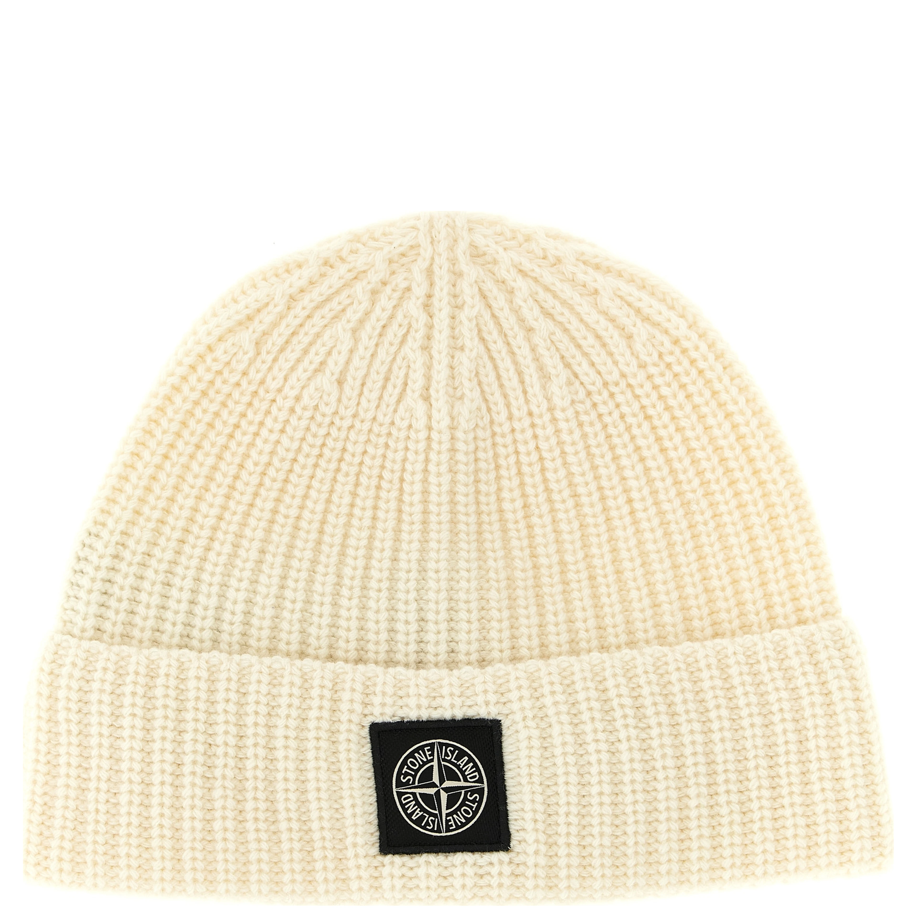 White Virgin Wool Beanie