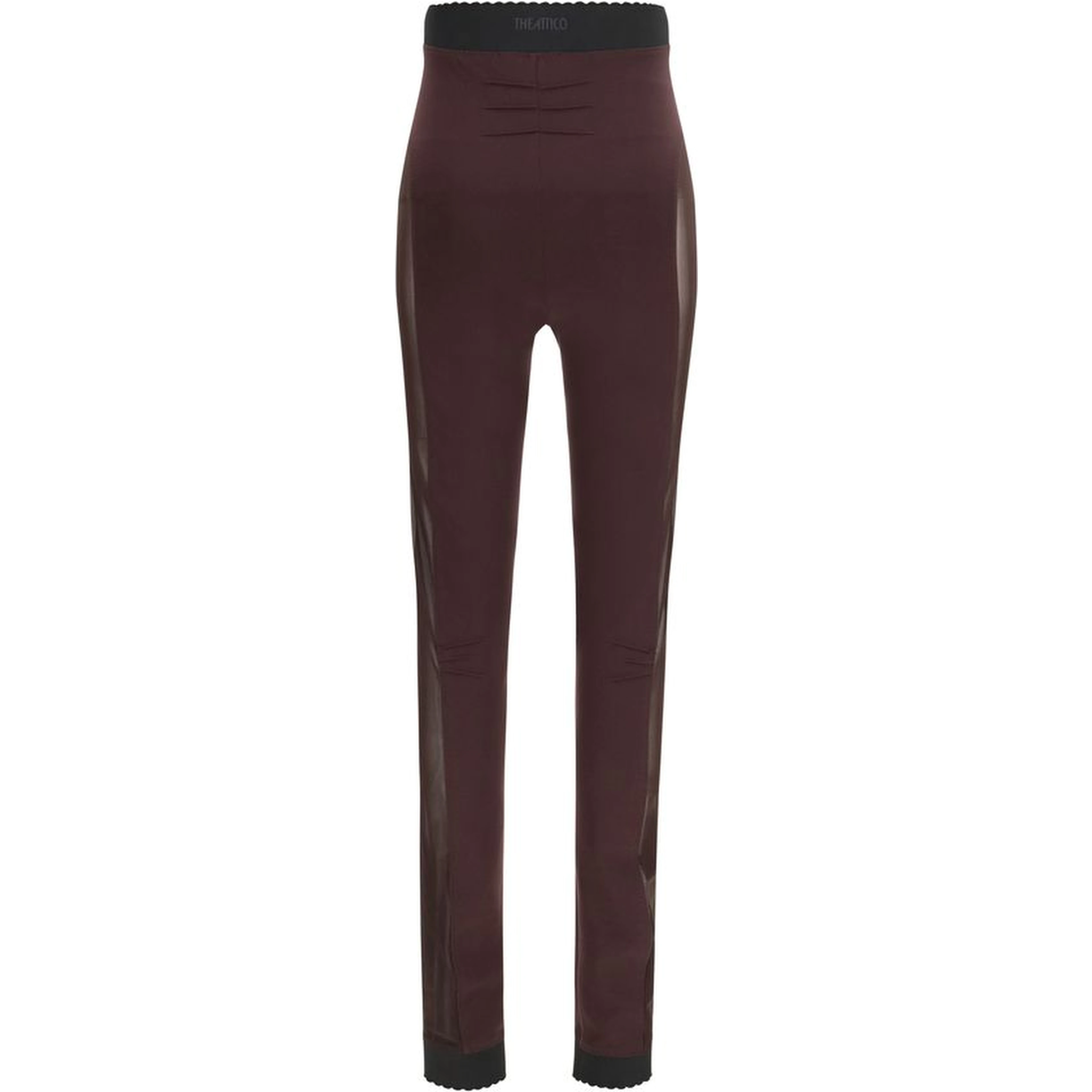 Purple Viscose Leggings