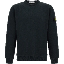 Blue Cotton Sweatshirt