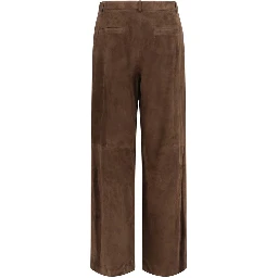 Brown Leather Pants