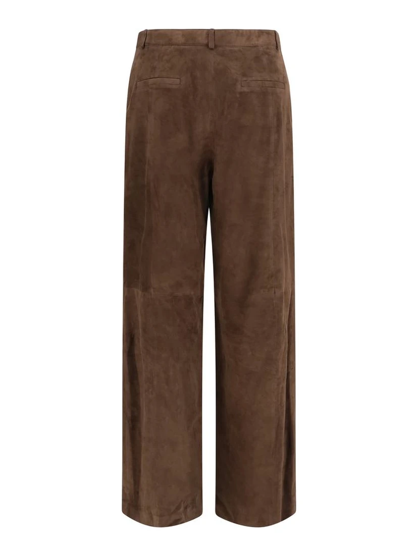 Brown Leather Pants