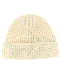 White Virgin Wool Beanie