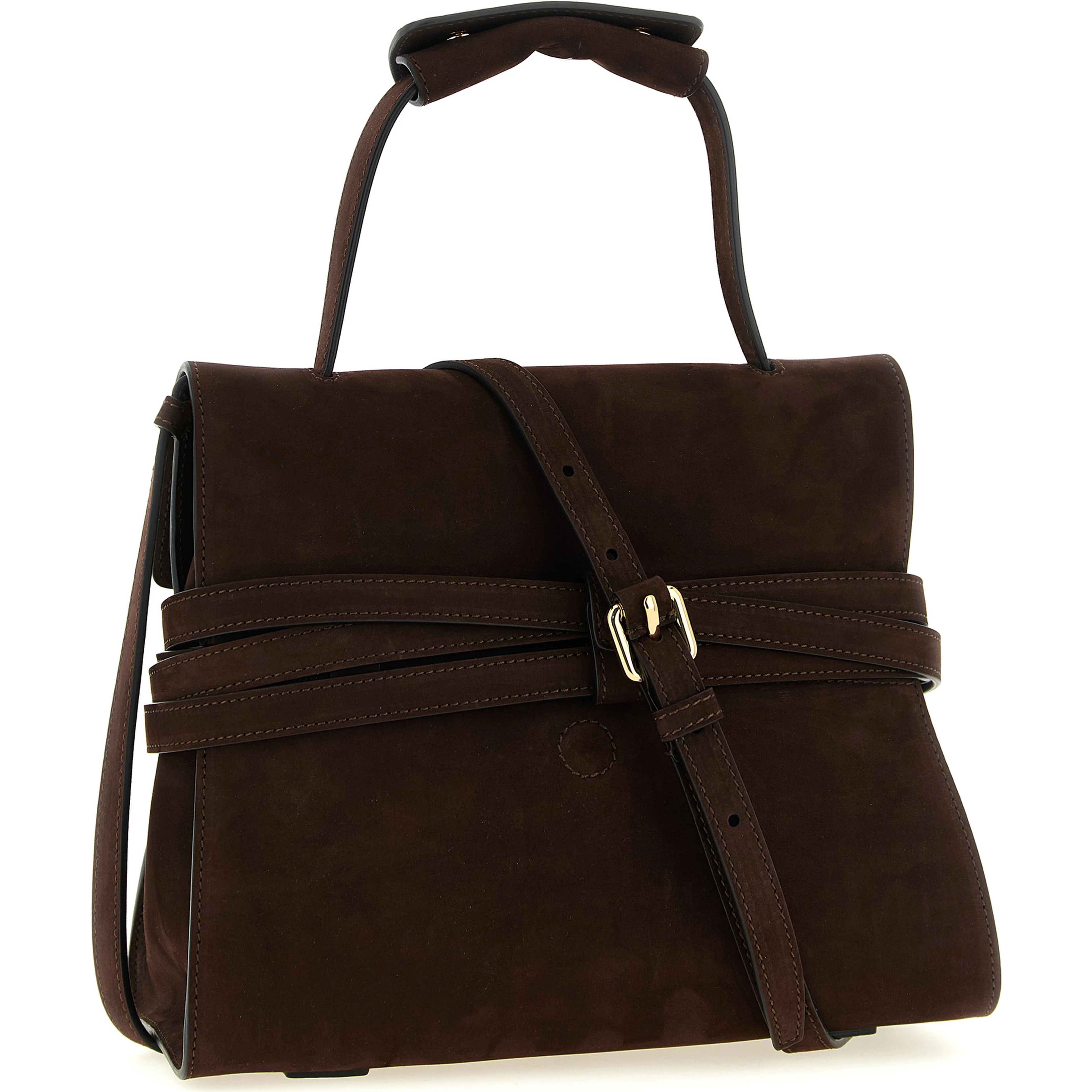 Brown Calfskin Handbag