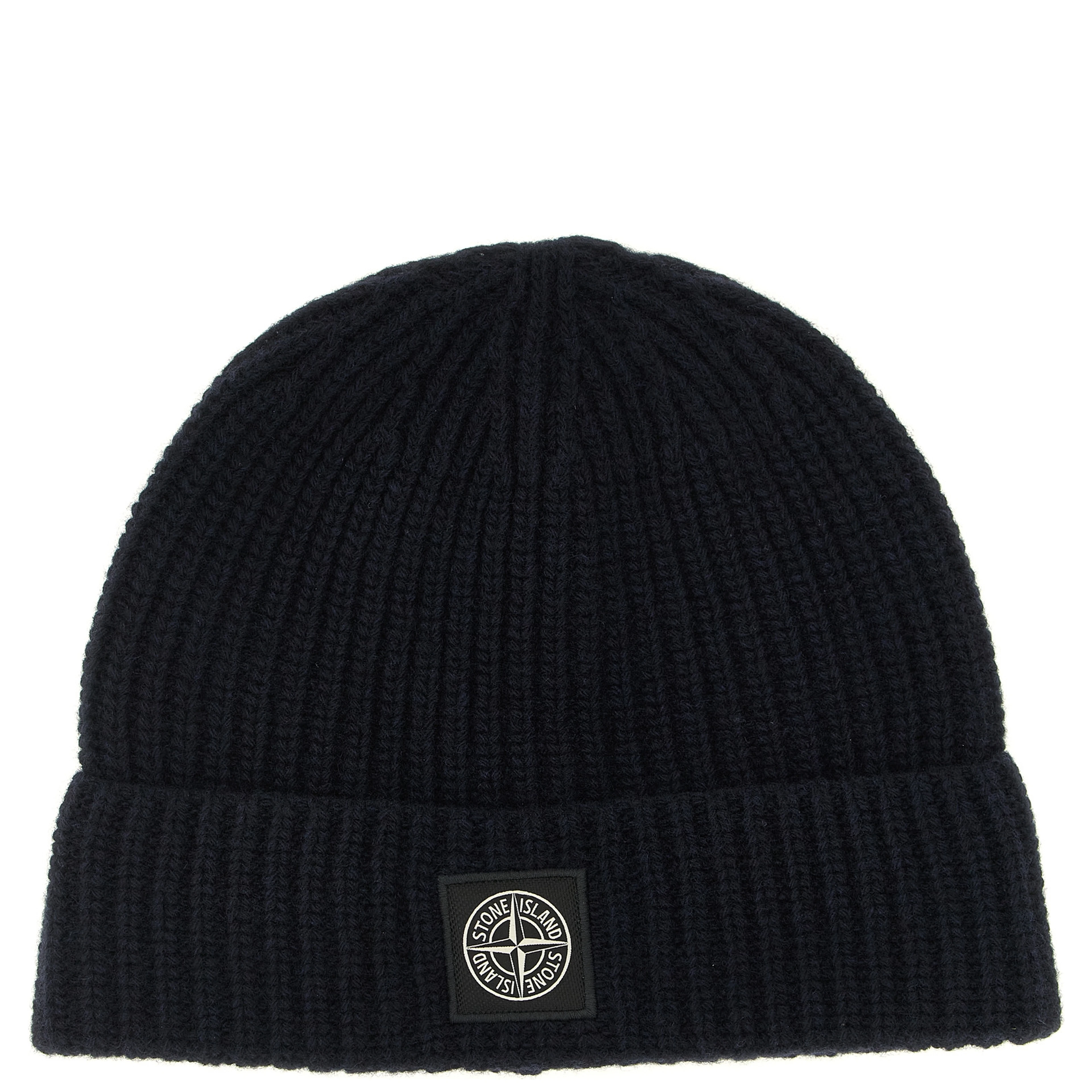 Blue Virgin Wool Beanie
