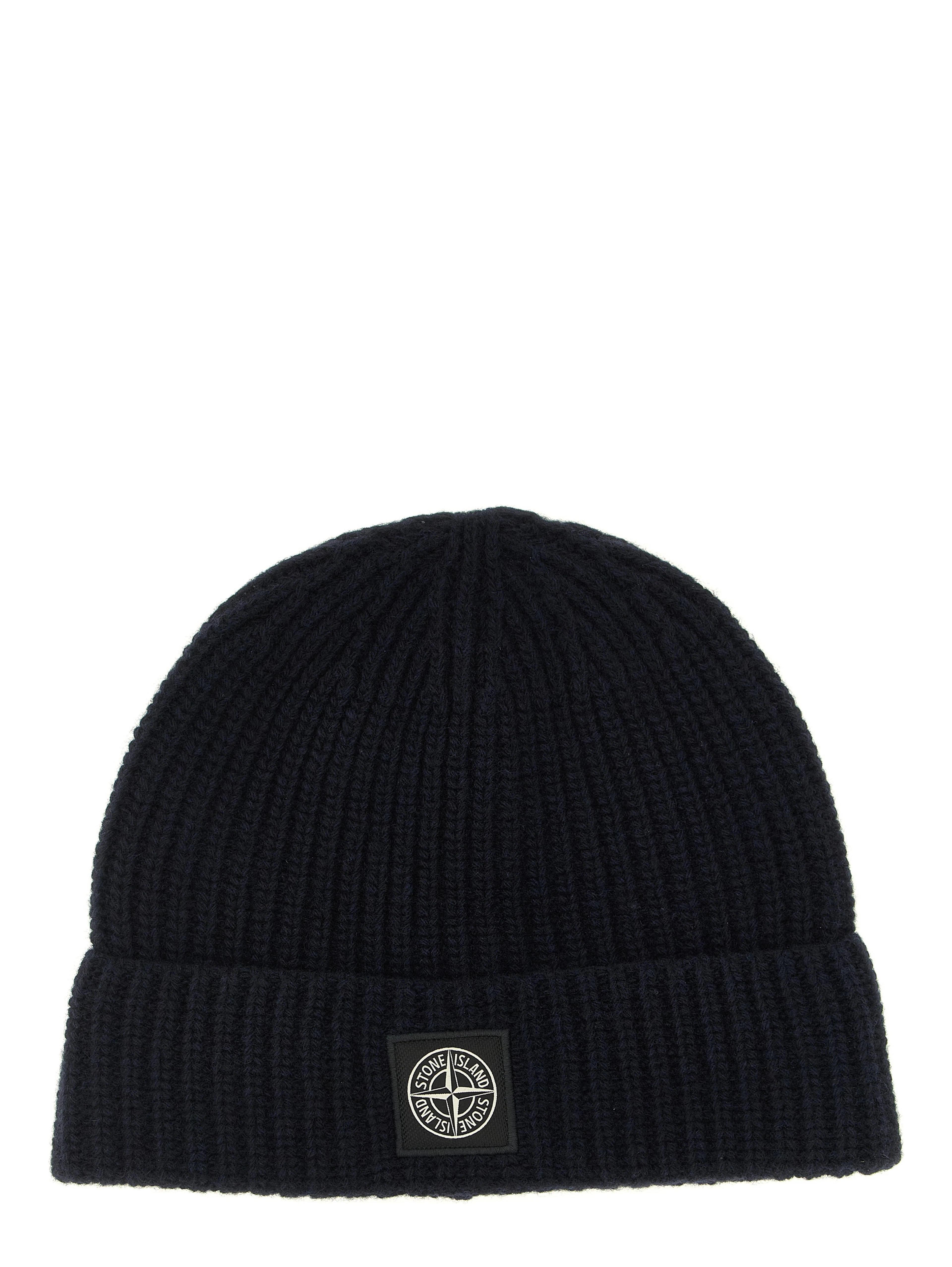 Blue Virgin Wool Beanie